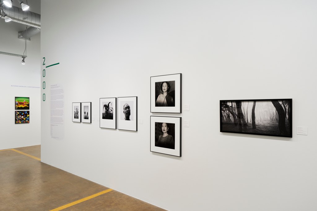 Installation view of the FotoFest 2000 section, Global Visions – FotoFest at 40, Houston, 2026